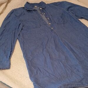 Old Navy Blue Denim Overalls Classic Durable Design